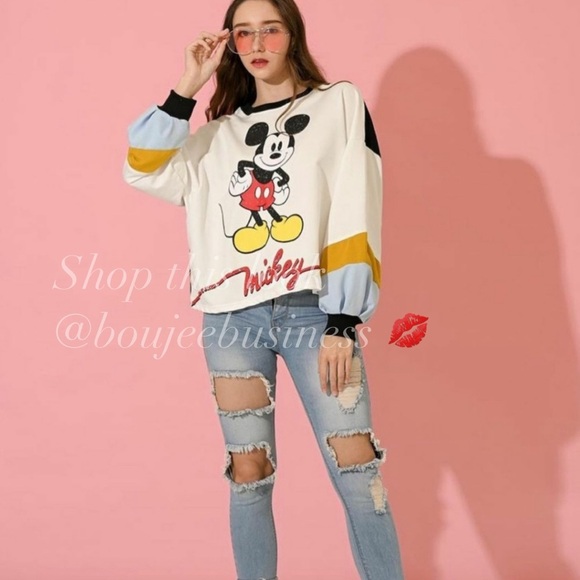ZARA BNWT Disney Mickey Mouse Sweatshirt - Picture 5 of 7